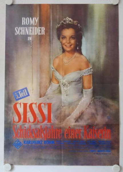 Sissi - Schicksalsjahre einer Kaiserin originales deutsches Filmplakat (R60s)